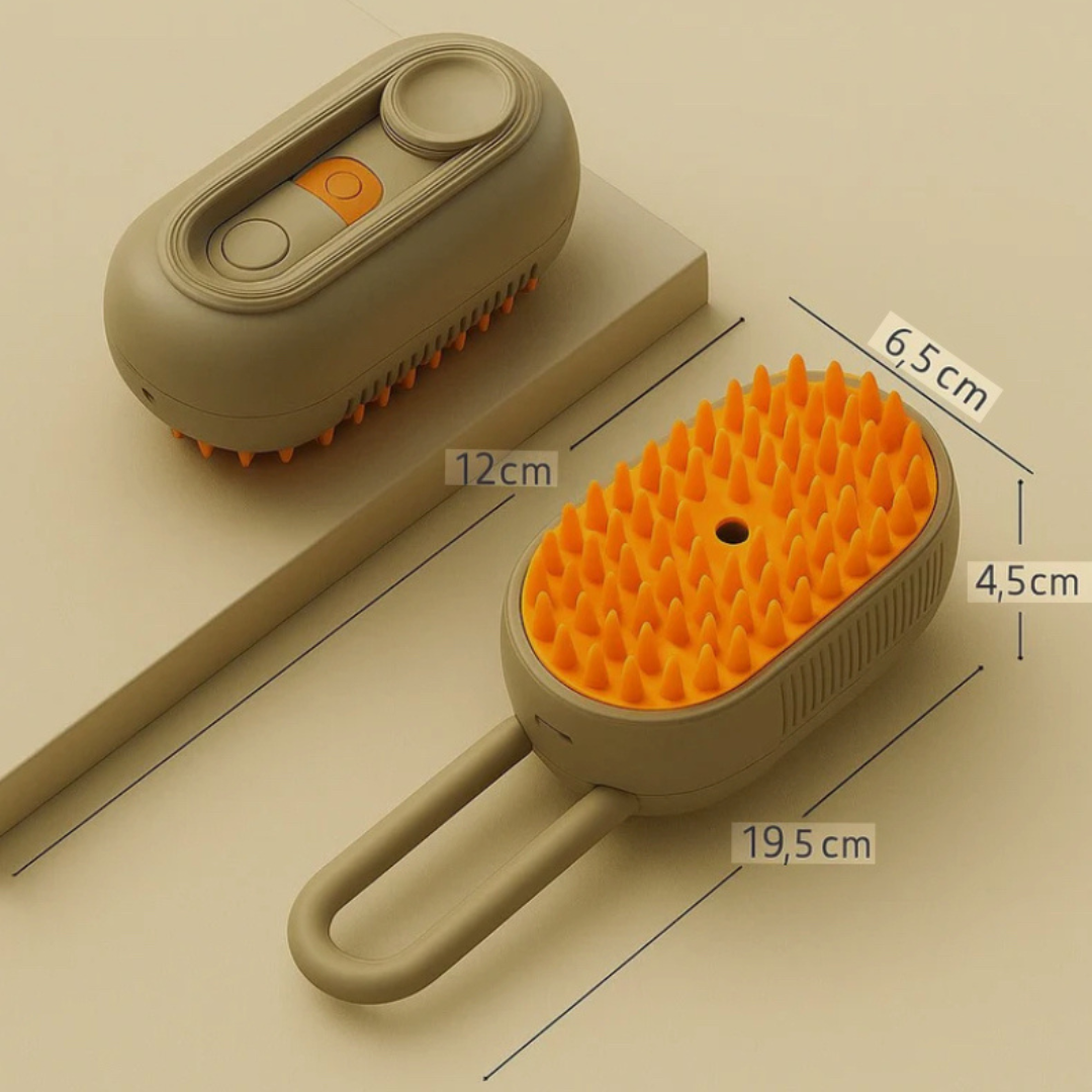 Spazzola 3 in 1 per animali domestici - zaluma